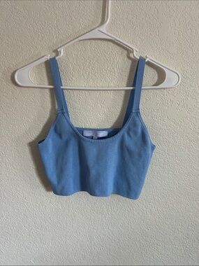 Love for Humanity Couture Cropped Bralette Sweater Tank